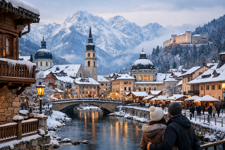 Градове за романтичен зимен уикенд – когато студът сближава