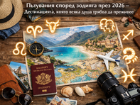 Пътувания според зодията през 2026 – дестинацията, която всяка душа трябва да преживее
