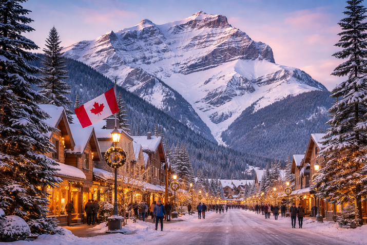 Канада в зимна премяна – между ледени върхове и уютни градове