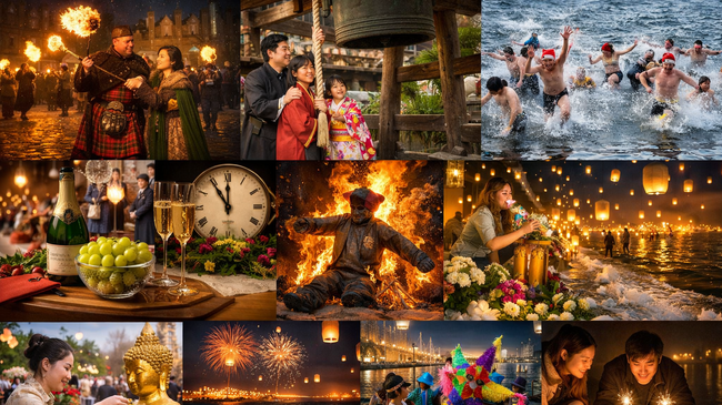 12 новогодишни традиции от света – пътешествие през обичаи и магия