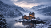 Зимна красота в Шотландия – земя на мъгли, замъци и сурова магия