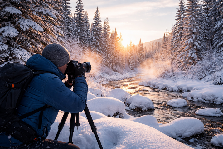 Тънкостите на зимната фотография – как да уловим магията на студа