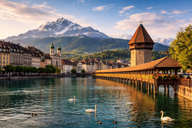 Люцерн – най-вълшебният град в Швейцария