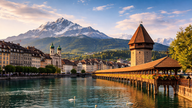 Люцерн – най-вълшебният град в Швейцария