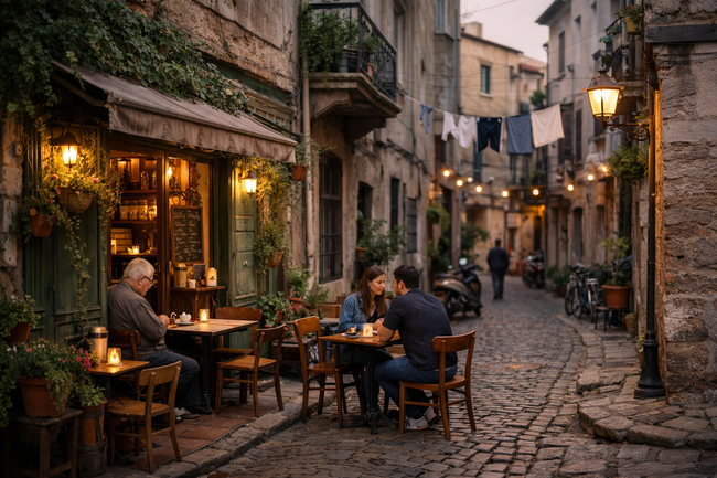 Малки кафенета и квартали, които никой турист не знае