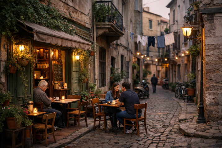 Малки кафенета и квартали, които никой турист не знае