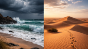 Места, които променят настроението – от плажове с бурни вълни до пустинни гледки