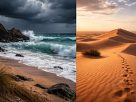 Места, които променят настроението – от плажове с бурни вълни до пустинни гледки
