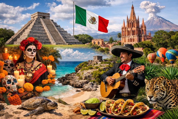 Интересни факти за Мексико: страна на древни цивилизации, ярки традиции и изненадващо разнообразие