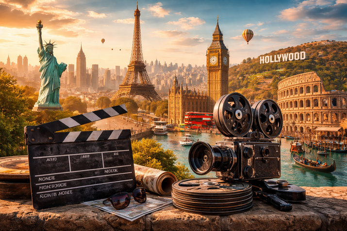 Градове, които живеят на големия екран: най-известните филмови дестинации в света