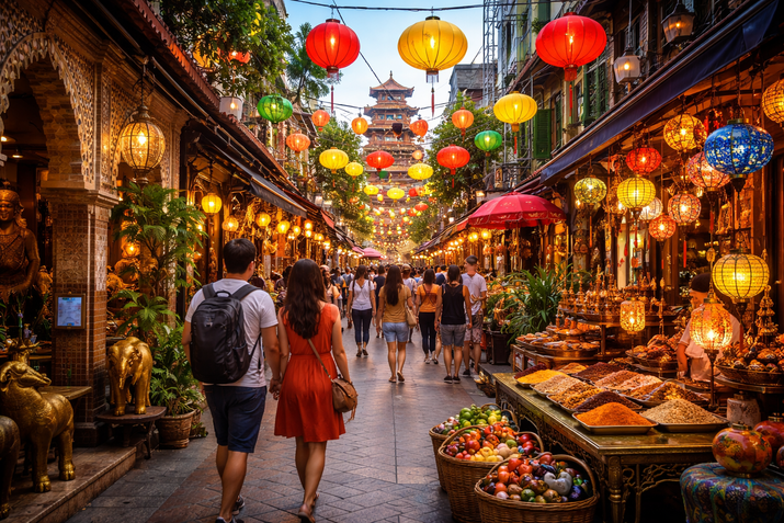 Екзотични квартали, които трябва да видите: малки светове в големите градове