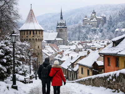 Зимни разходки в Румъния: кои градове да посетим през студените месеци
