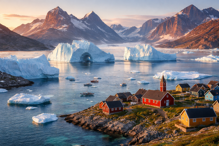 Гренландия в няколко интересни факта: ледена земя с гореща история