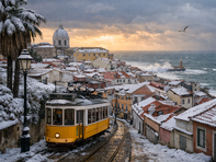 Лисабон през зимата: градът, в който времето спира край океана