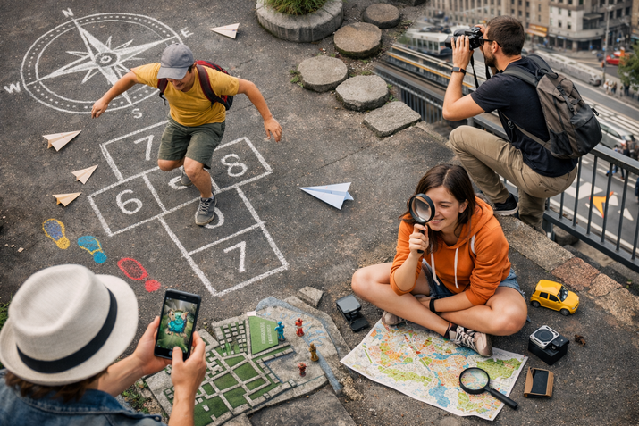 Градът като игра: 7 начина да изследваш света по различен начин