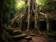 Анкор Ват – храмът, погълнат от джунглата