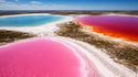 Езера с необичайни цветове – розови, червени и бели природни феномени