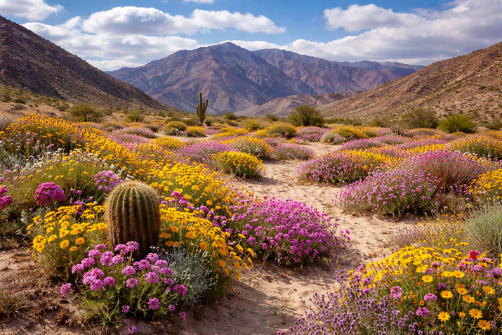 Пустини, които цъфтят – природната магия, която се появява за кратко