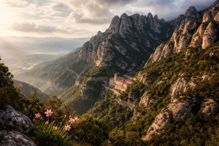 Монсерат – планината с магия и мистерия в Каталуния