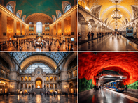 Най-фотогеничните гари и метростанции в света