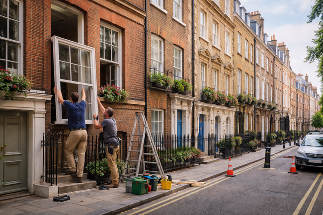 Градове, където не можеш да смениш прозорец без одобрение