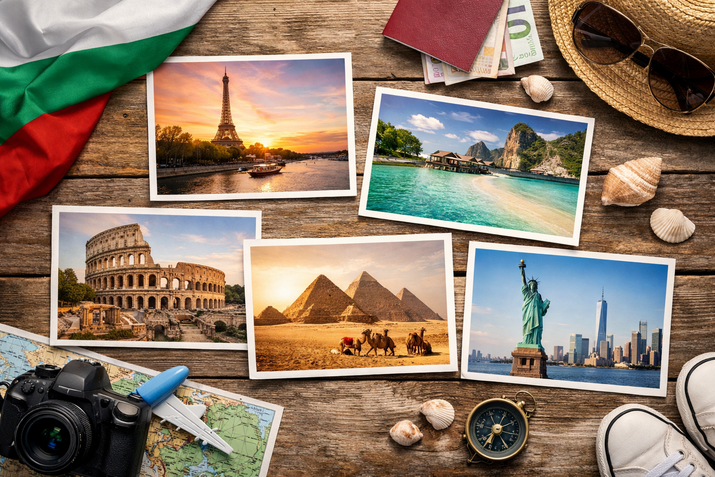 5 мечтани дестинации, които българите биха искали да посетят през 2026-та