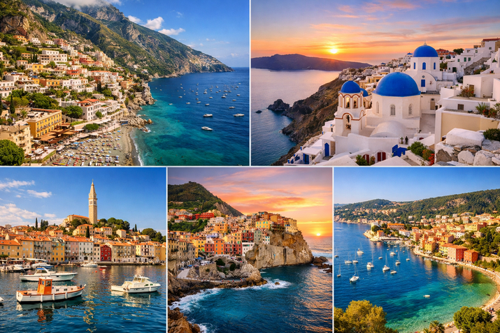 5-те най-красиви крайбрежни градове според пътешественици