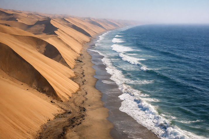 Намибия – страната, където пустинята среща океана