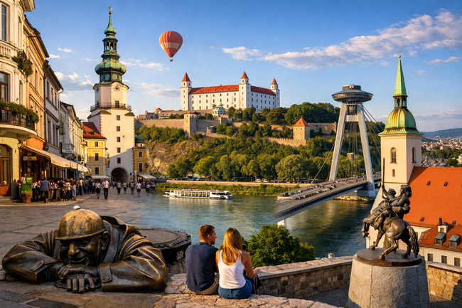 Какво да видите в Братислава за един уикенд?