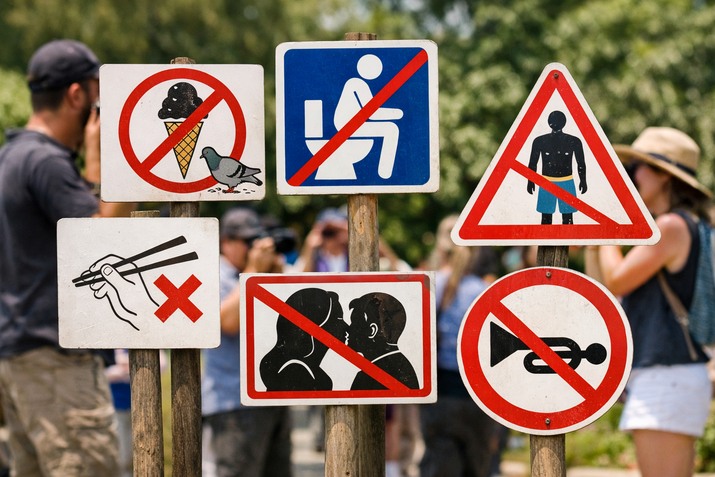 Странните правила на различни държави, които изненадват туристите