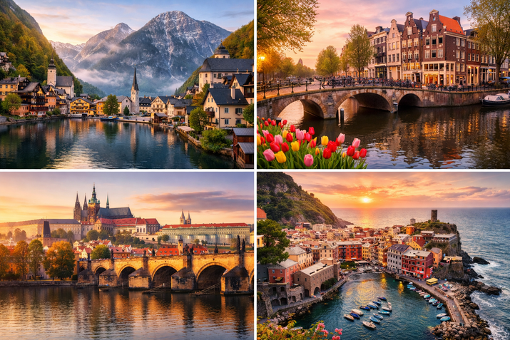 Най-красивите градове в Европа, които изглеждат като картичка