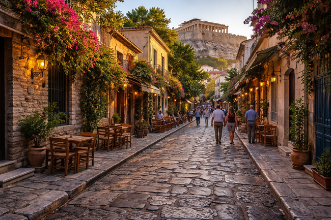 Най-старата улица в Европа се намира в Атина и съществува от над 2500 години