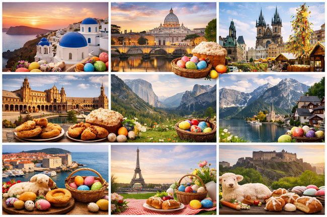 Къде да празнуваме Великден през 2026‑та в Европа: 8 вълнуващи дестинации