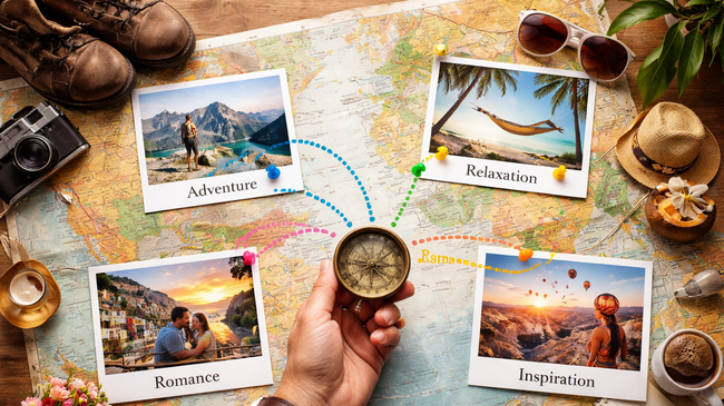 Пътуване като емоционален GPS: как изборът на дестинация отразява твоето настроение