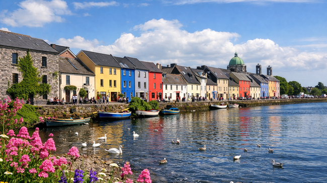 Цветният ирландски рай: защо Голуей е един от най-очарователните градове в Ирландия