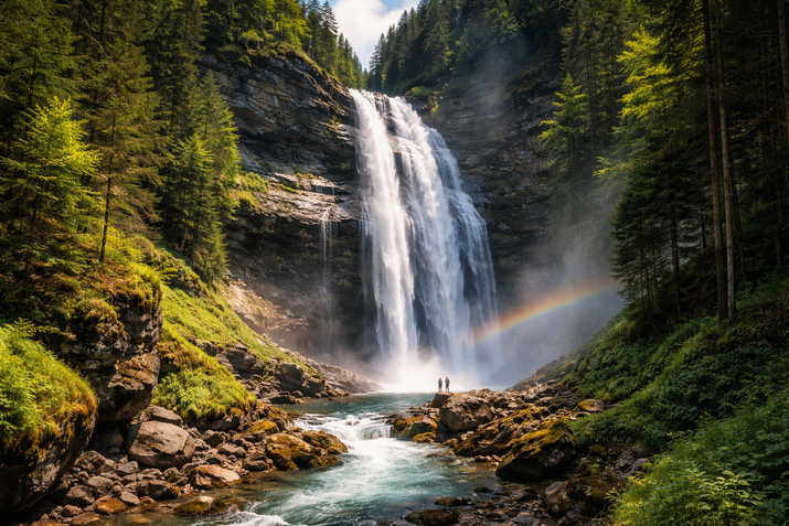 Най-красивият водопад във Франция, който ще ви остави без думи