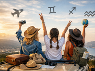 Кои зодии са най-запалените пътешественици?