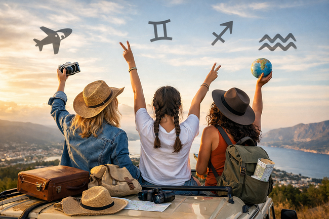 Кои зодии са най-запалените пътешественици?