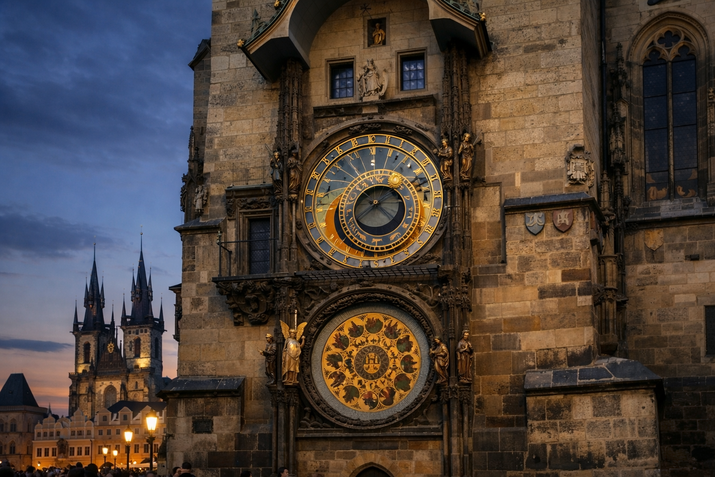 Вълшебната история на една часовникова кула: Пражкият астрономически часовник