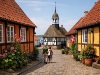 Ебелтофт – малкото датско градче, което ще ви очарова с уют и история