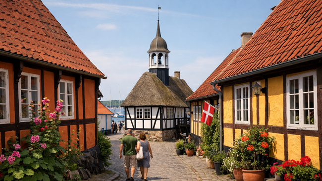 Ебелтофт – малкото датско градче, което ще ви очарова с уют и история