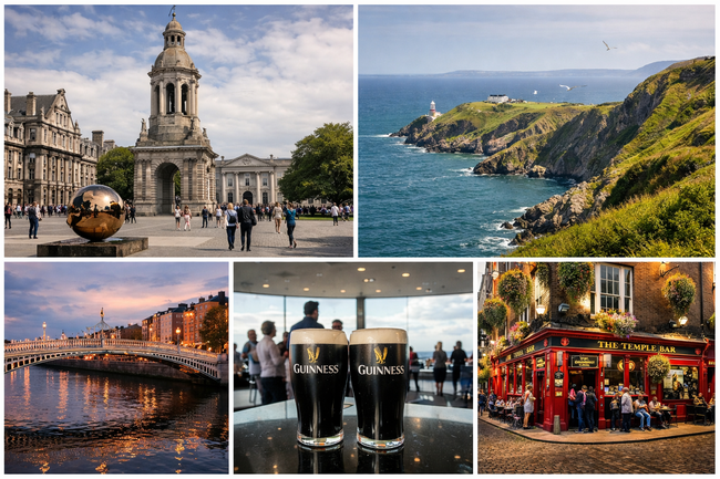 5 неща, които да не пропускате да видите в Дъблин