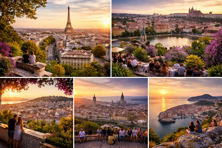 Европейските градове с най-красиви панорамни гледки