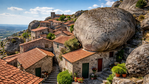 Монсанто – португалският град, в който къщите са вградени в огромни скали
