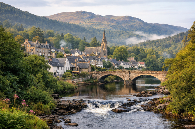 Питлокри – скритото шотландско село с очарованието на Хайландс