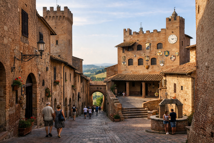 Черталдо – тоскандското градче, което пази духа на Средновековието