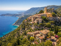 Ез – малкото френско селце, кацнало над Лазурния бряг