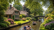 Гитхорн – селото без улици, където водата е основният път