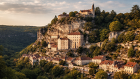 Рокамадур – градът, който се изкачва по скалата и спира времето