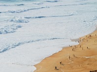 Малкият португалски град на скалите и океана — Назаре